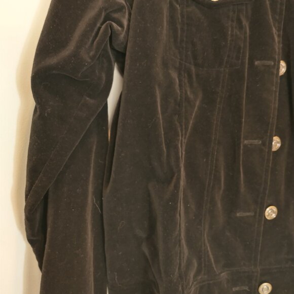Notations Sport Velvet Jean Jacket - Picture 3 of 3